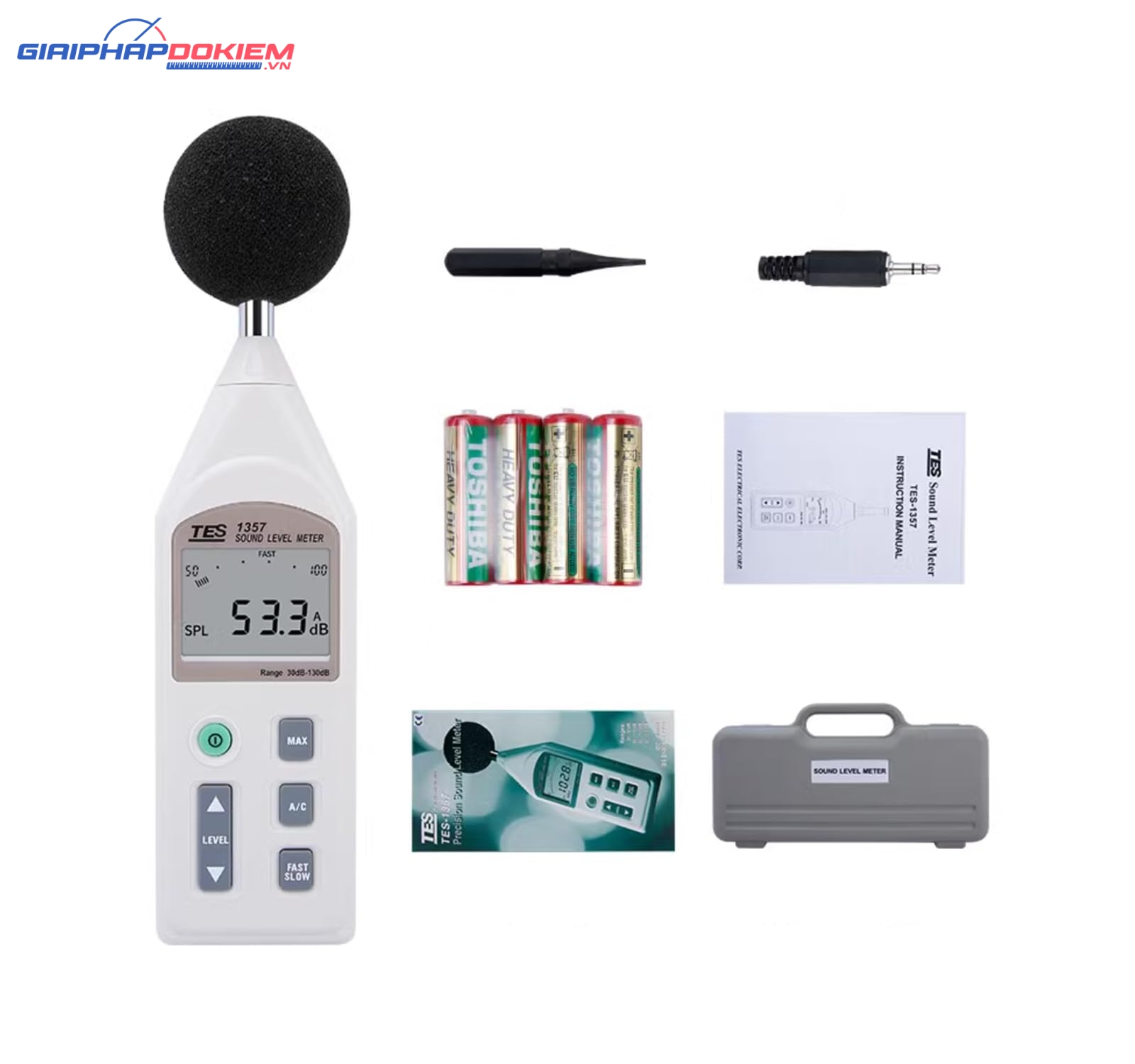 Máy đo độ ồn TES 1357 15 Máy đo độ ồn TES 1357