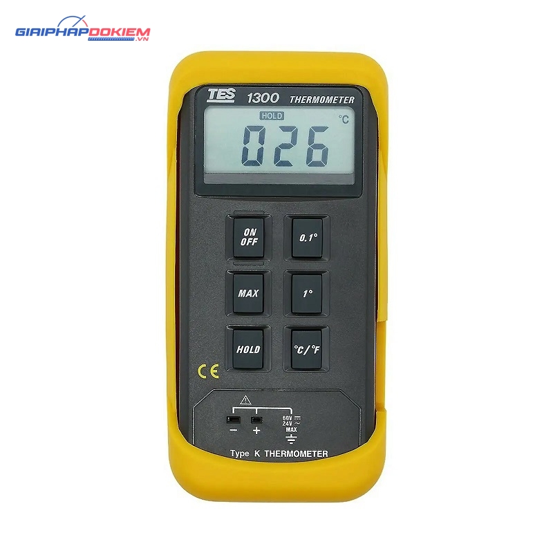 Máy đo nhiệt độ tiếp xúc TES 1300 9 Máy đo nhiệt độ tiếp xúc TES 1300