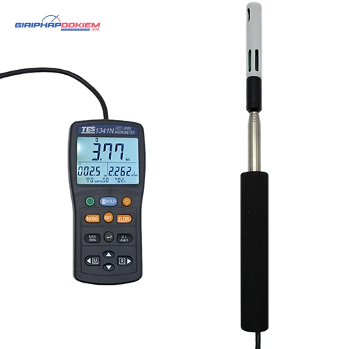 Máy đo tốc độ gió TES 1341N 15 Máy đo tốc độ gió TES 1341N