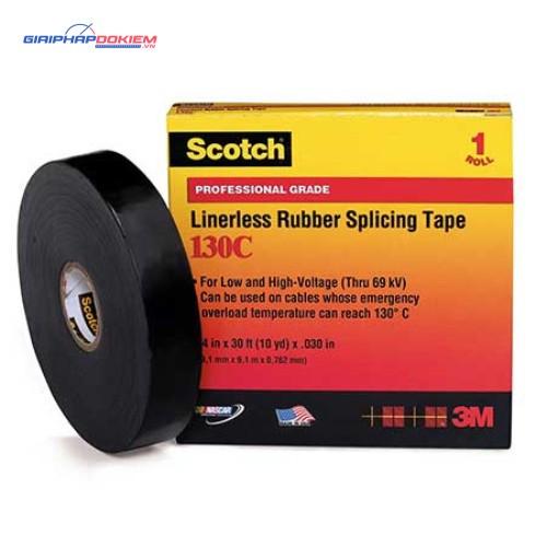 Băng keo cách điện 3M Scotch 130C Băng keo cách điện 3M Scotch 130C