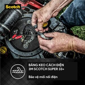 Băng keo cách điện vinyl 3M Scotch Super 33+