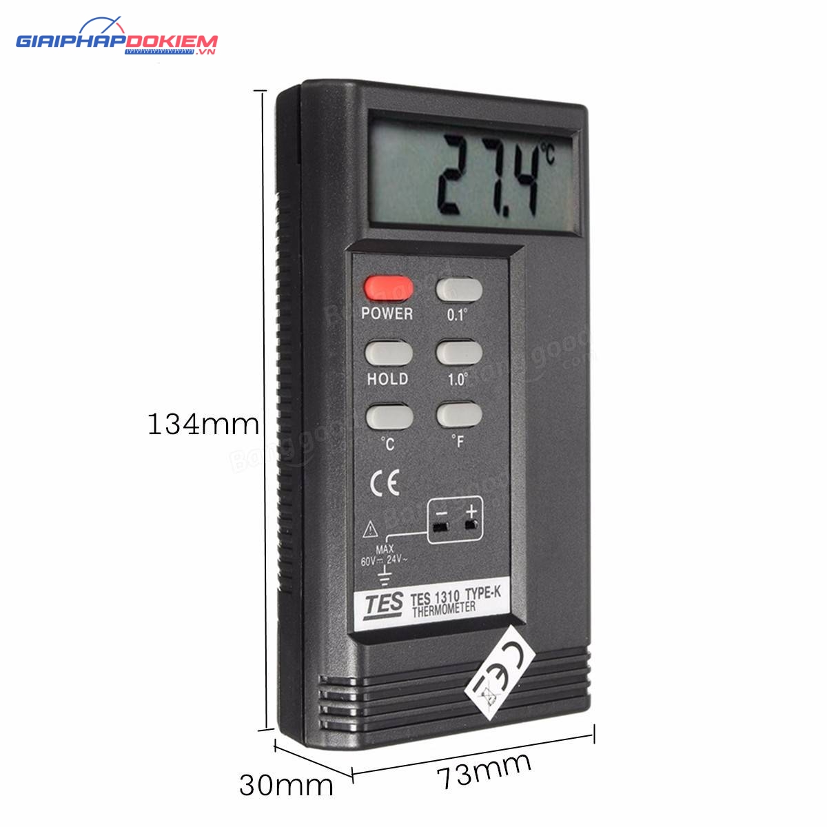 Máy đo nhiệt độ tiếp xúc TES 1310 48 Máy đo nhiệt độ tiếp xúc TES 1310