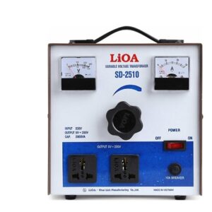 Biến Áp Vô Cấp 1 Pha LiOA SD-2510 5 Biến Áp Vô Cấp 1 Pha LiOA SD-2510
