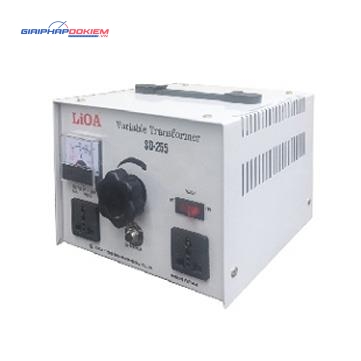 Biến Áp Vô Cấp 1 Pha LiOA SD-255 Biến Áp Vô Cấp 1 Pha LiOA SD-255