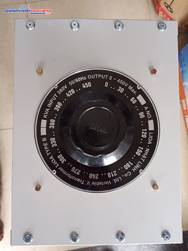 Biến Áp Vô Cấp 3 Pha LiOA S3-4310 3 Biến Áp Vô Cấp 3 Pha LiOA S3-4310
