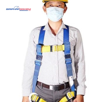Bộ dây đai toàn thân kèm dây kết nối 2 móc 3M Bộ dây đai toàn thân kèm dây kết nối 2 móc 3M