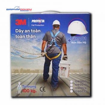 Bộ dây đai toàn thân kèm dây kết nối 2 móc 3M Bộ dây đai toàn thân kèm dây kết nối 2 móc 3M
