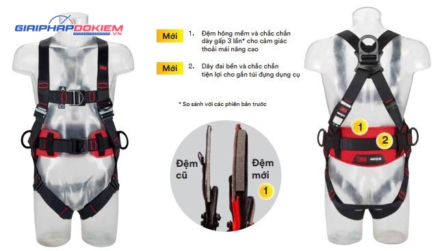 Dây đai an toàn toàn thân 3M Protecta P200 Dây đai an toàn toàn thân 3M Protecta P200