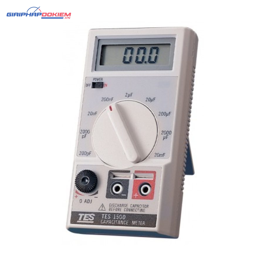 Đồng hồ đo điện dung TES 1500 13 Đồng hồ đo điện dung TES 1500