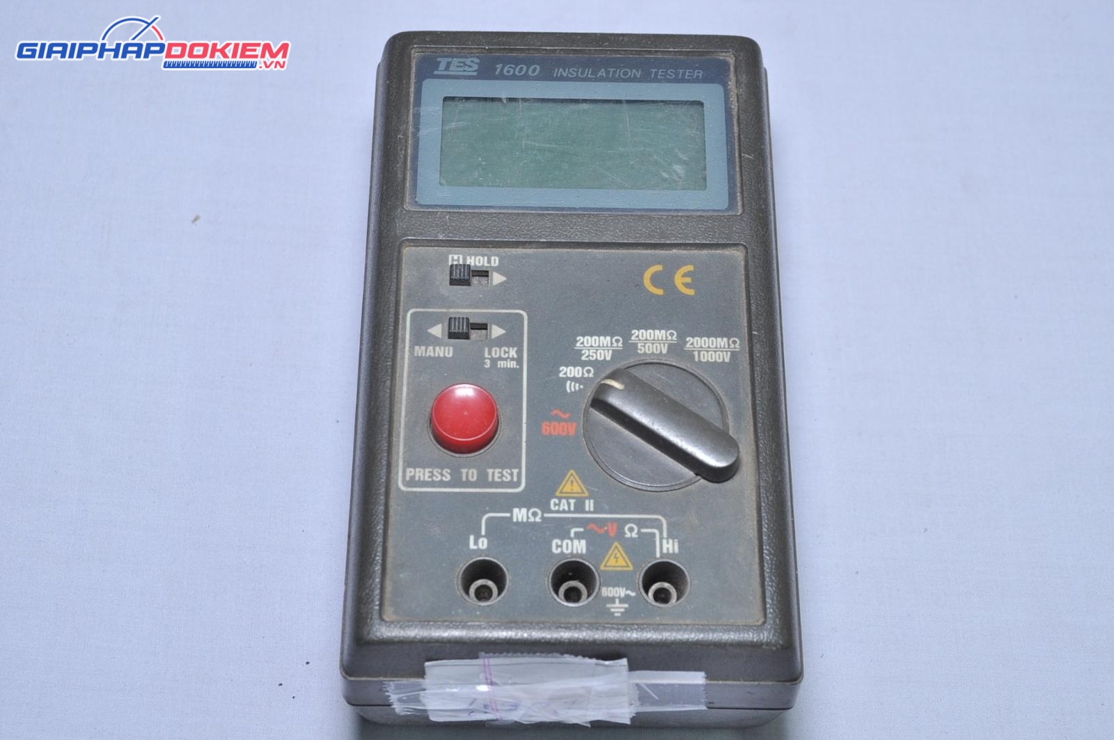 Máy đo điện trở cách điện TES-1600 13 Máy đo điện trở cách điện TES-1600