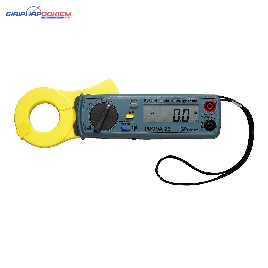 Ampe kìm đo dòng rò PROVA 23 23 Ampe kìm đo dòng rò PROVA 23 POWER HARMONICS AND LEAKAGE TESTER