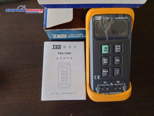 Máy đo nhiệt độ TES 1306 17 Máy đo nhiệt độ TES 1306