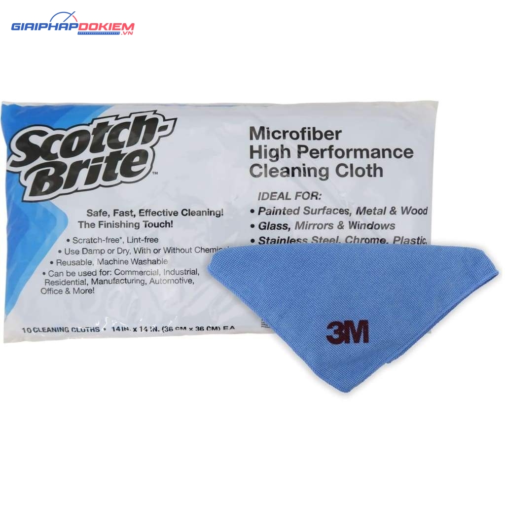 Khăn lau 3M SQ21S Microfiber 36 x 36 cm 2 Khăn lau 3M SQ21S Microfiber 36 x 36 cm