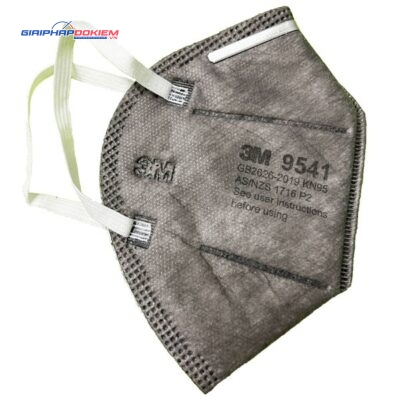 Khẩu trang than hoạt tính 3M 9542 KN95 P2 6 Khẩu trang than hoạt tính 3M 9542 KN95 P2