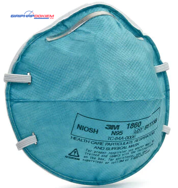 Khẩu trang tiêu chuẩn N95 3M 1860 Khẩu trang tiêu chuẩn N95 3M 1860