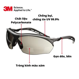 Kính 3M Chống Bụi,Tia UV 99% 14247 5 Kính 3M Chống Bụi,Tia UV 99% 14247