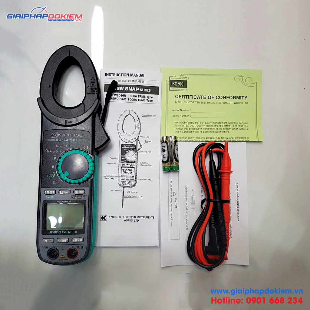 TOP 10 Đồng Hồ Ampe Kìm Được Ưa Chuộng Nhiều Nhất 2026 42 Kyoritsu 2046R