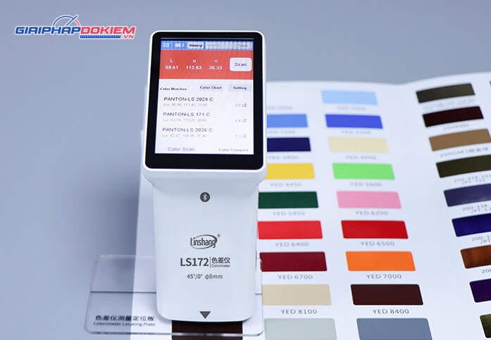 Máy đo kiểm so lệch màu Linshang LS172 13 Máy đo kiểm so lệch màu Linshang LS172