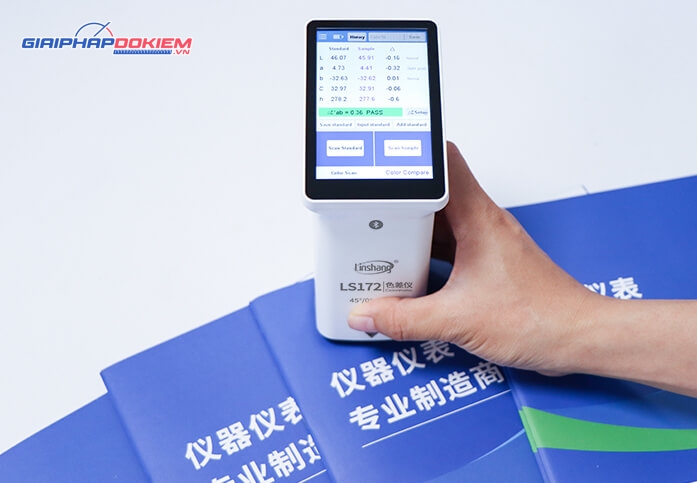 Máy đo kiểm so lệch màu Linshang LS172 14 Máy đo kiểm so lệch màu Linshang LS172