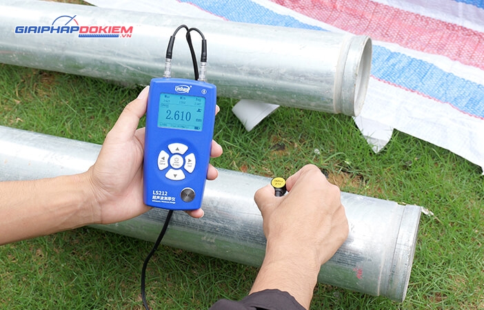Máy đo độ dày siêu âm Linshang LS212 20 Máy đo độ dày siêu âm Linshang LS212
