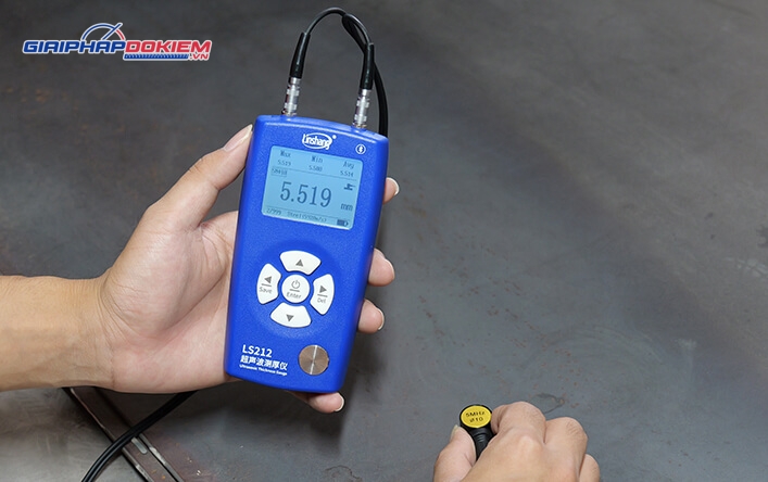Máy đo độ dày siêu âm Linshang LS212 22 Máy đo độ dày siêu âm Linshang LS212