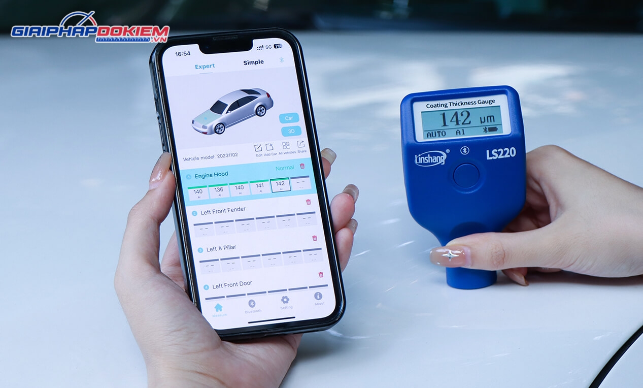 Máy đo độ dày lớp phủ Linshang LS220 34 Máy đo độ dày lớp phủ Linshang LS220