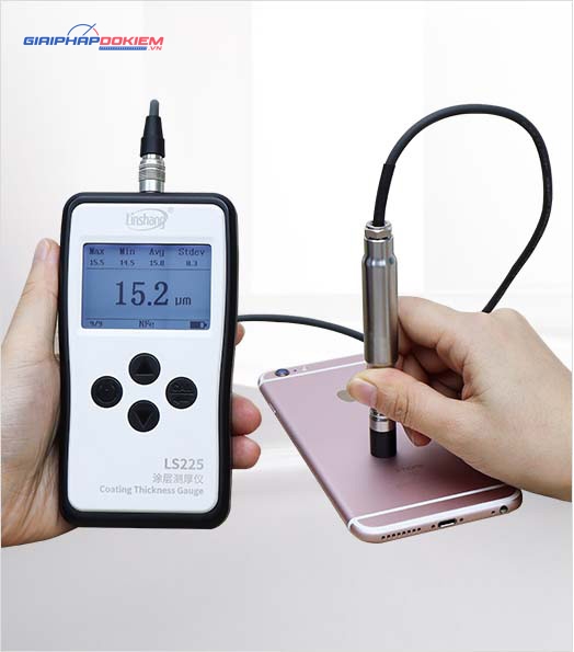 Dụng cụ cố định máy đo độ dày lớp phủ Linshang LS225+N1500 14 Dụng cụ cố định máy đo độ dày lớp phủ Linshang LS225+N1500