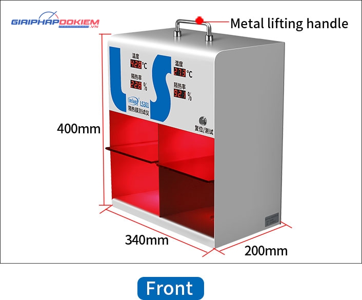 Máy đo nhiệt độ Film cách nhiệt Linshang LS301 12 Máy đo nhiệt độ Film cách nhiệt Linshang LS301