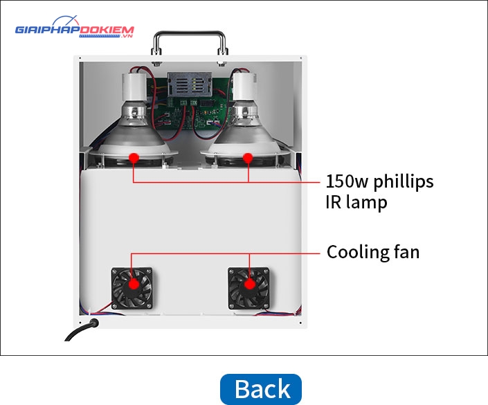 Máy đo nhiệt độ Film cách nhiệt Linshang LS301 13 Máy đo nhiệt độ Film cách nhiệt Linshang LS301