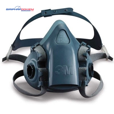 Mặt nạ phòng độc hóa chất 3M 7501/ 7502/ 7503 Mặt nạ phòng độc hóa chất 3M 7501/ 7502/ 7503
