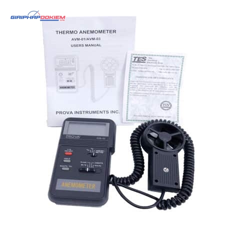 Máy đo tốc độ gió Prova AVM-03 12 Máy đo tốc độ gió Prova AVM-03
