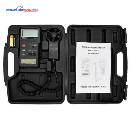 Máy đo tốc độ gió Prova AVM-03 10 Máy đo tốc độ gió Prova AVM-03