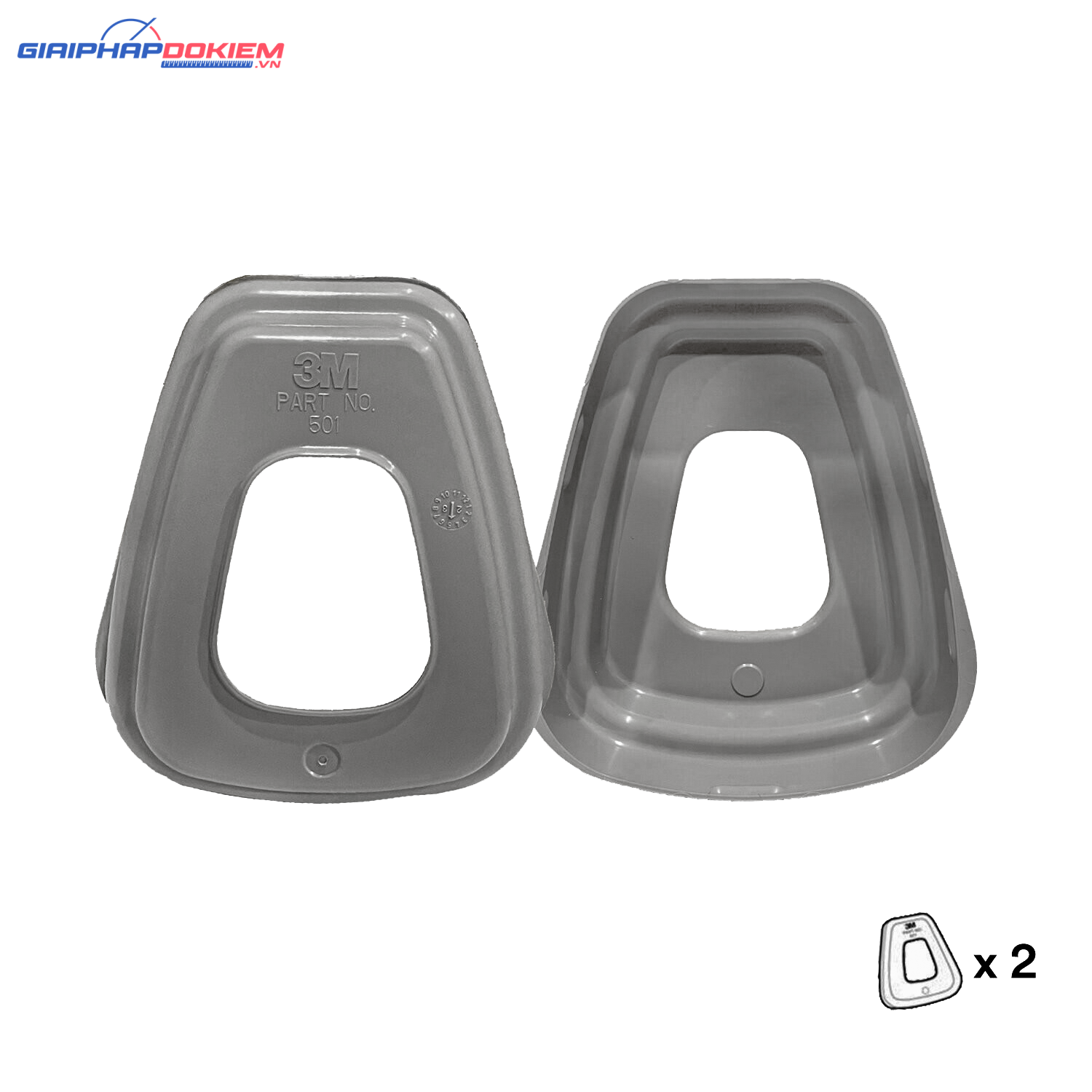 Nắp giữ tấm lọc 3M 501 Nắp giữ tấm lọc 3M 501