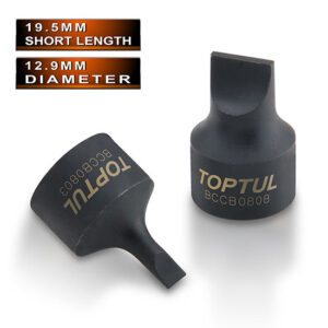 Tuýp đen 1/4" mũi dẹt Toptul BCCB