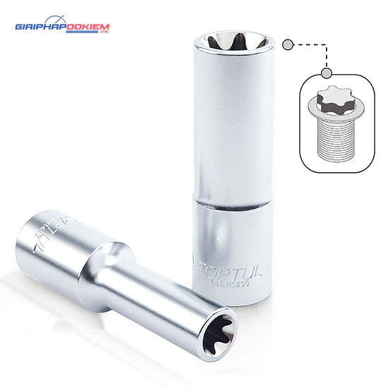 Tuýp sao dài 1/2" 12.5mm sq TOPTUL BAEJ 1 Tuýp sao dài 1/2" 12.5mm sq TOPTUL BAEJ