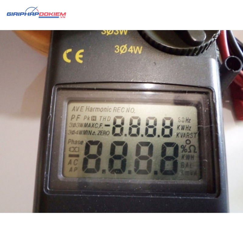 Ampe kìm đo công suất AC/DC Prova 6601 8 Ampe kìm đo công suất AC/DC Prova 6601