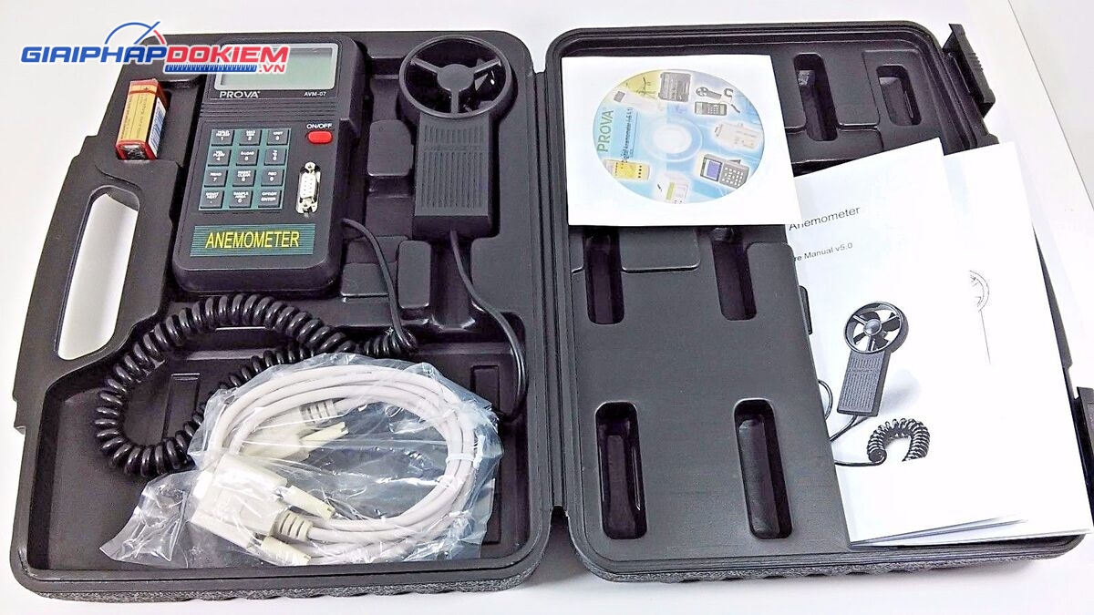 Máy đo tốc độ gió Prova AVM-07 18 Máy đo tốc độ gió Prova AVM-07