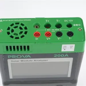 Máy phân tích PV PROVA 200A (60V/6A) 25 Máy phân tích PV PROVA 200A (60V/6A)