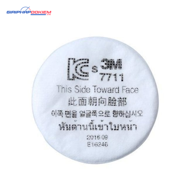 Tấm lọc bụi 3M 7711 Tấm lọc bụi 3M 7711