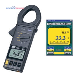 Ampe kìm đo công suất AC/DC TES 3063 8 Ampe kìm đo công suất AC/DC TES 3063