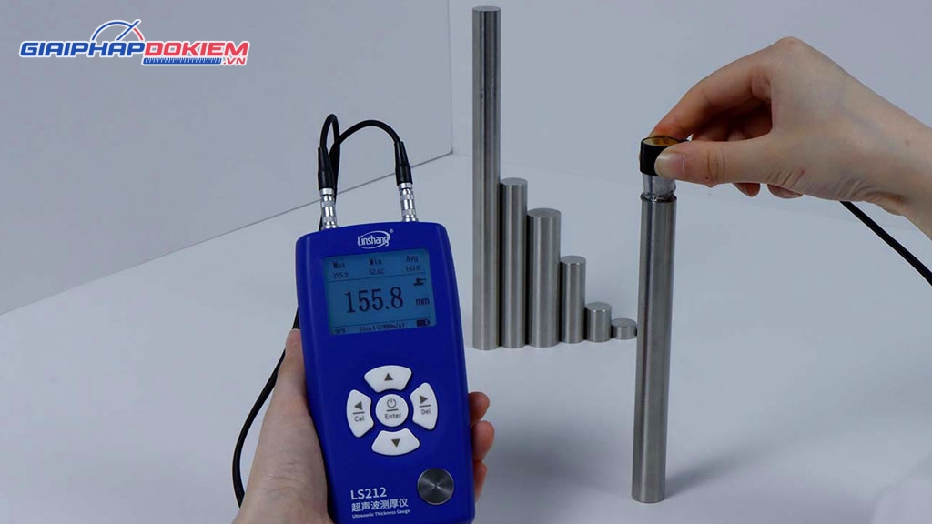 Máy đo độ dày siêu âm Linshang LS212 32 Máy đo độ dày siêu âm Linshang LS212
