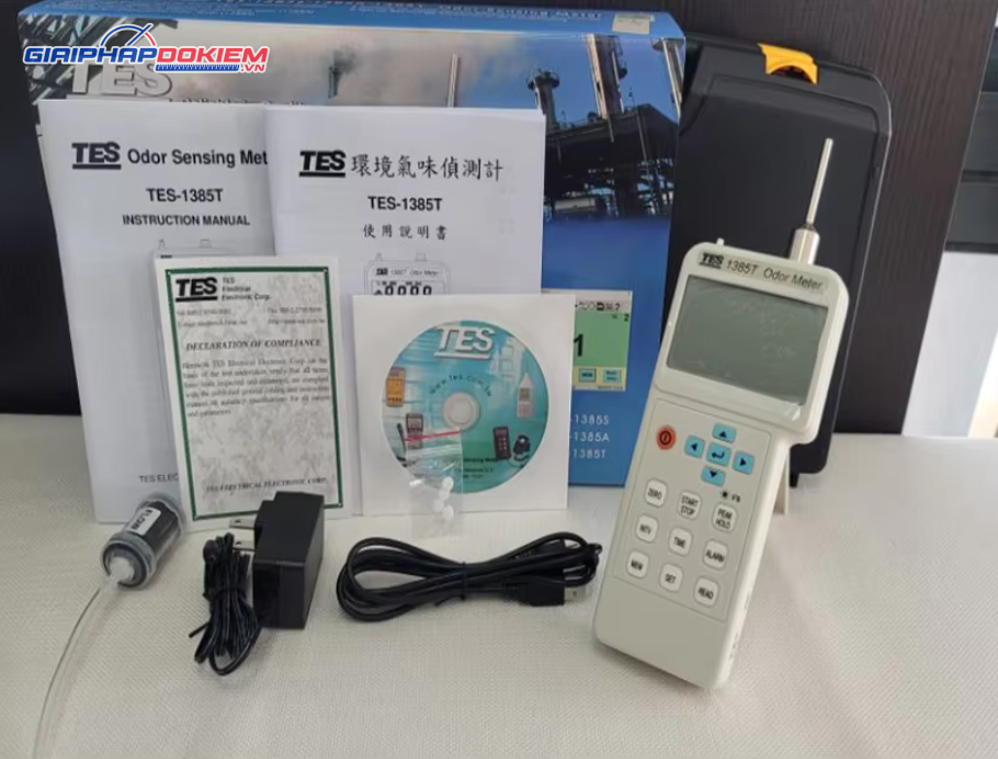 Máy đo mùi TES 1385T 5 Máy đo mùi TES 1385T