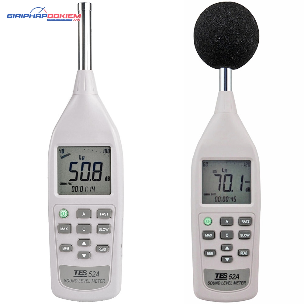 Máy đo độ ồn TES 52A 21 Máy đo độ ồn TES 52A