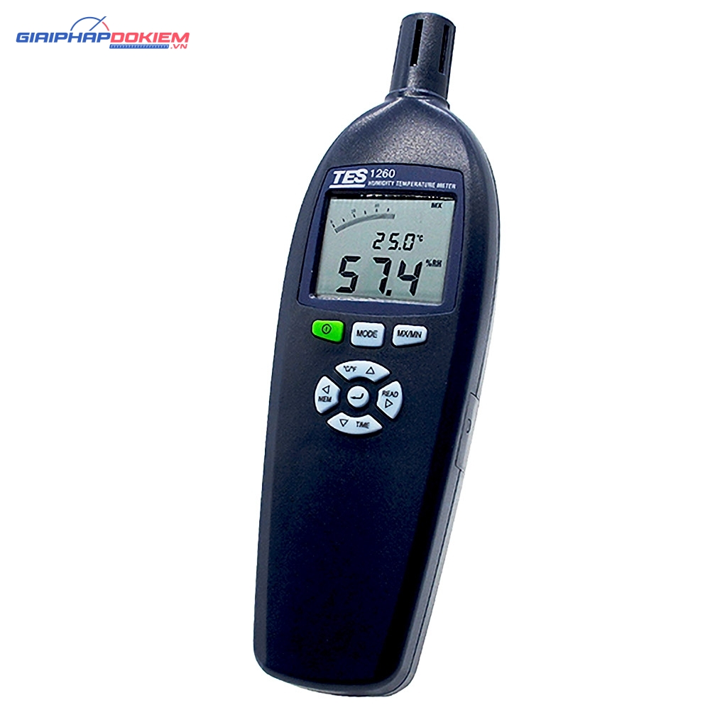 Máy đo nhiệt độ độ ẩm TES 1260 8 Máy đo nhiệt độ độ ẩm TES 1260