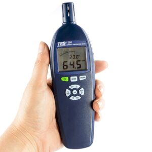 Máy đo nhiệt độ độ ẩm TES 1260 19 Máy đo nhiệt độ độ ẩm TES 1260
