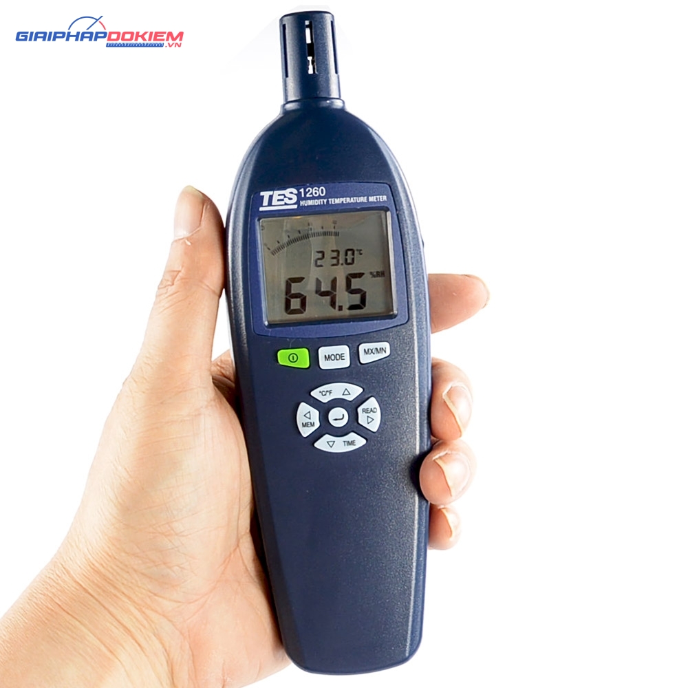 Máy đo nhiệt độ độ ẩm TES 1260 13 Máy đo nhiệt độ độ ẩm TES 1260