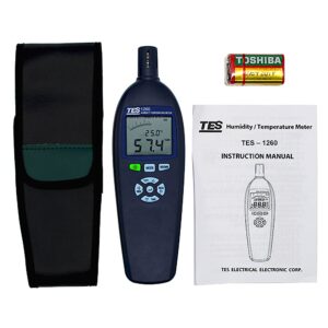 Máy đo nhiệt độ độ ẩm TES 1260 18 Máy đo nhiệt độ độ ẩm TES 1260