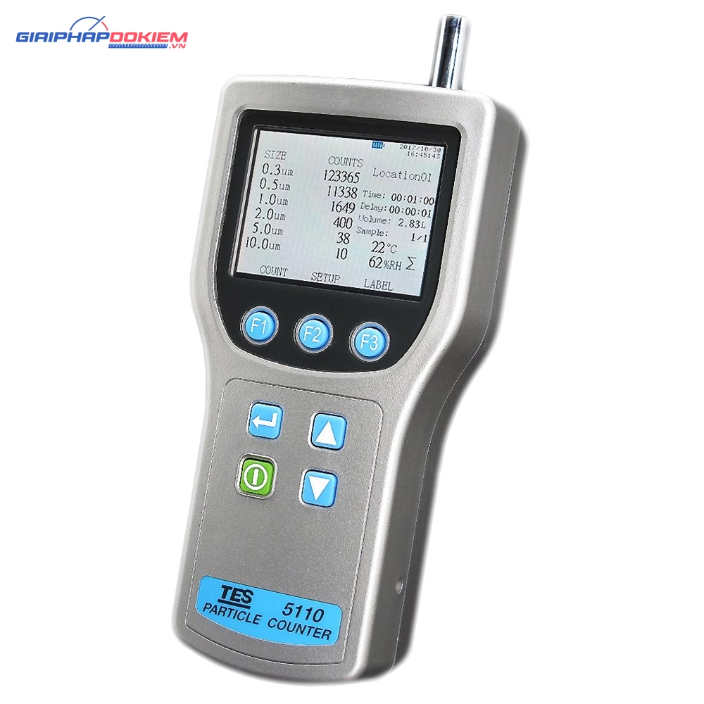 Máy đếm hạt bụi TES 5110 20 Máy đếm hạt bụi TES 5110