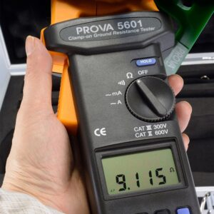 Ampe kìm đo điện trở nối đất Prova 5601 37 Ampe kìm đo điện trở nối đất Prova 5601
