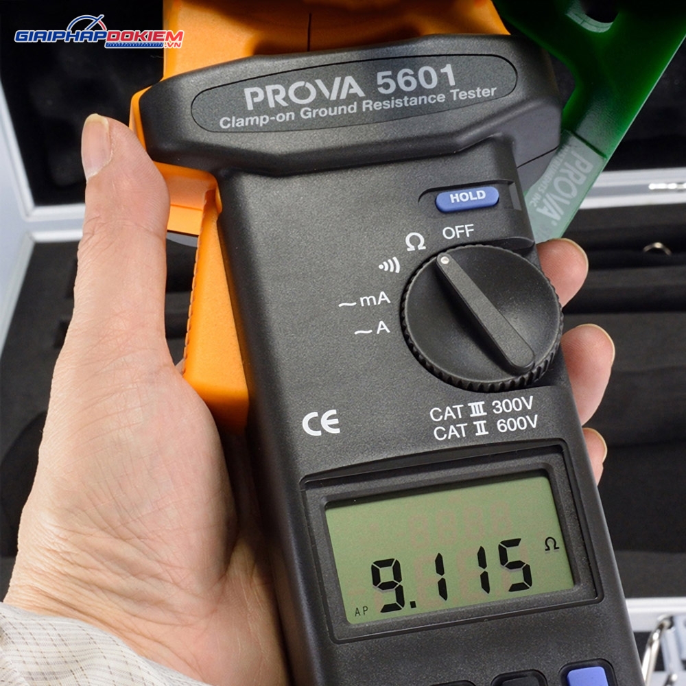 Ampe kìm đo điện trở nối đất Prova 5601 50 Ampe kìm đo điện trở nối đất Prova 5601